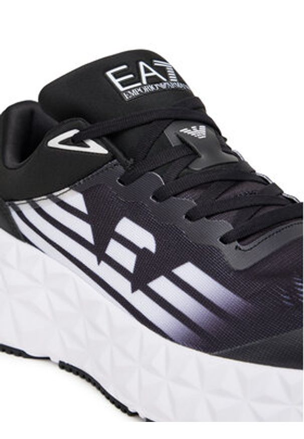 EA7 Emporio Armani Sneakersy X8X239 XK432 MC001 Czarny. Kolor: czarny. Materiał: materiał