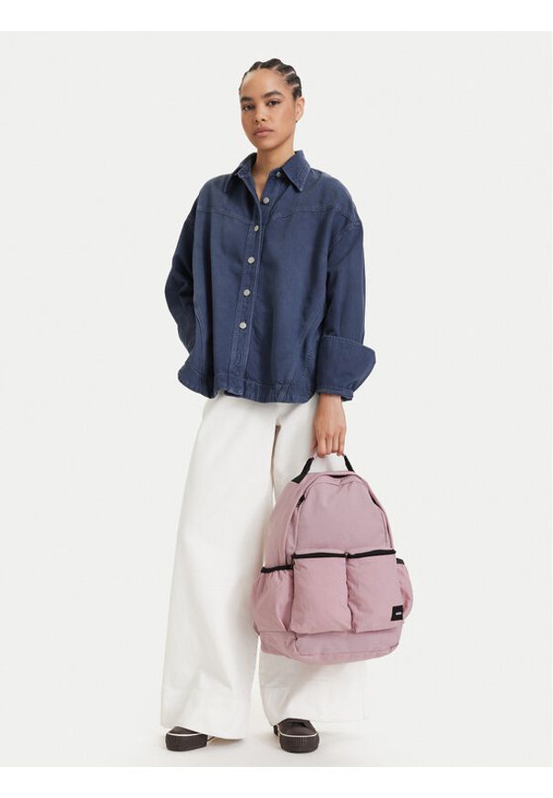 Vans Plecak Off The Wall Backpack VN000SUBFPR1 Różowy. Kolor: różowy. Materiał: materiał