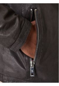 Milestone Kurtka skórzana Oliverio 611099 60770 Szary Regular Fit. Kolor: szary. Materiał: skóra #6