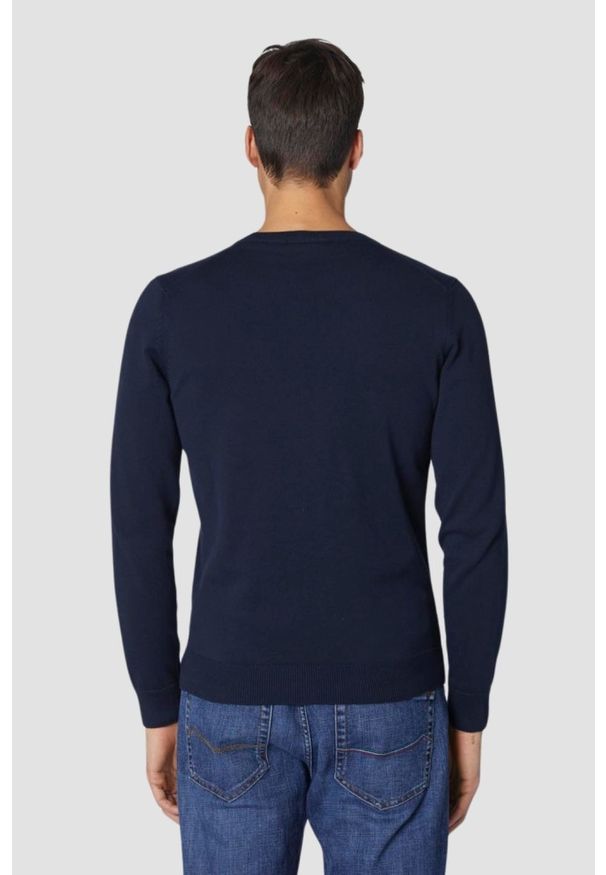 Aeronautica Militare - AERONAUTICA MILITARE Granatowy sweter męski, Rozmiar 3XL. Kolor: niebieski