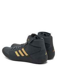 Adidas - adidas Buty halowe HVC HP6869 Szary. Kolor: szary. Materiał: materiał #4