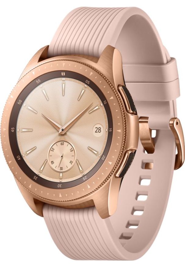 SAMSUNG - Smartwatch Samsung Galaxy Watch Active LTE Różowe złoto (SM-R815FZDADBT). Rodzaj zegarka: smartwatch. Kolor: różowy, złoty, wielokolorowy