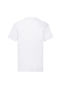 FRUIT OF THE LOOM - Oryginalna Koszulka Unisex Dla Dorosłych. Kolor: biały