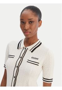 Guess Kardigan V6RR02 Z4652 Écru Regular Fit. Materiał: syntetyk #2