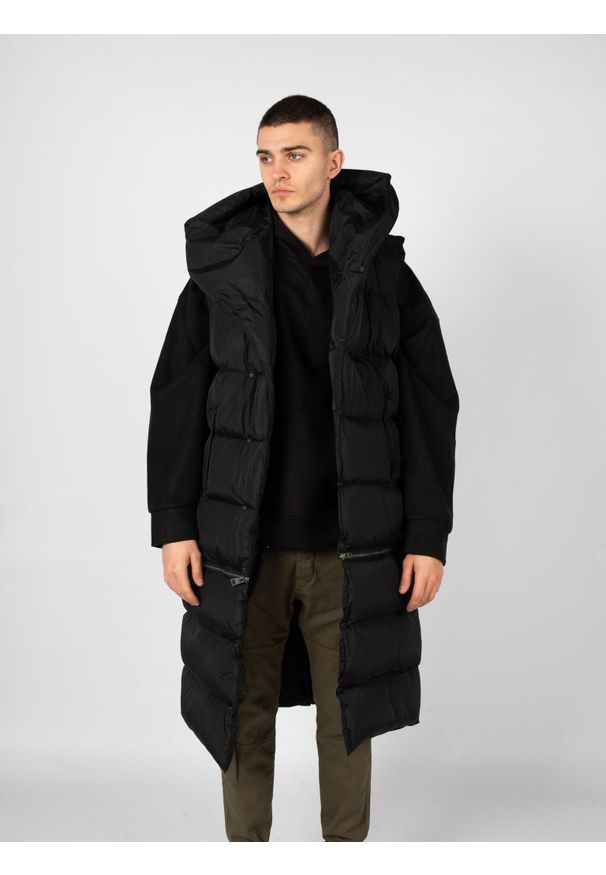 La Haine Inside Us Bezrękawnik "Unisex-LM068" | A23073PLM068 | Mężczyzna | Czarny. Typ kołnierza: kaptur. Kolor: czarny. Materiał: poliester. Długość rękawa: bez rękawów