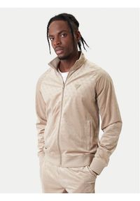 Guess Bluza Z6RQ01 KD612 Beżowy Regular Fit. Kolor: beżowy. Materiał: syntetyk #1