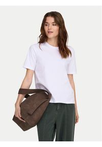 only - ONLY T-Shirt Freja 15367970 Biały Regular Fit. Kolor: biały. Materiał: bawełna #1