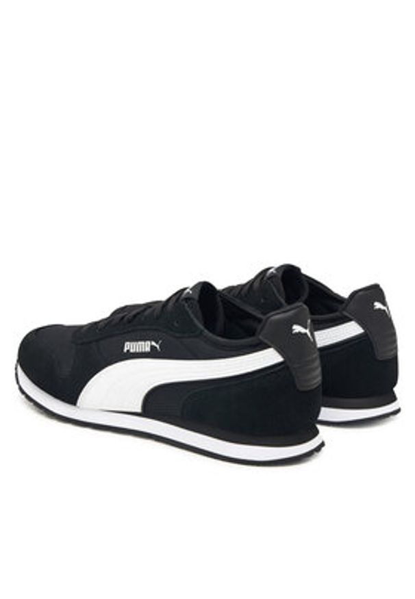 Puma Sneakersy 401622 01 Czarny. Kolor: czarny. Materiał: zamsz, skóra