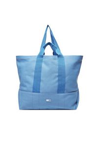 Tommy Jeans Torebka Tjw Tote Edition Canvas AW0AW17542 Niebieski. Kolor: niebieski #2
