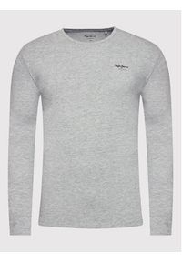 Pepe Jeans Longsleeve Original Basic 2 Long N PM508211 Szary Slim Fit. Kolor: szary. Materiał: bawełna. Długość rękawa: długi rękaw