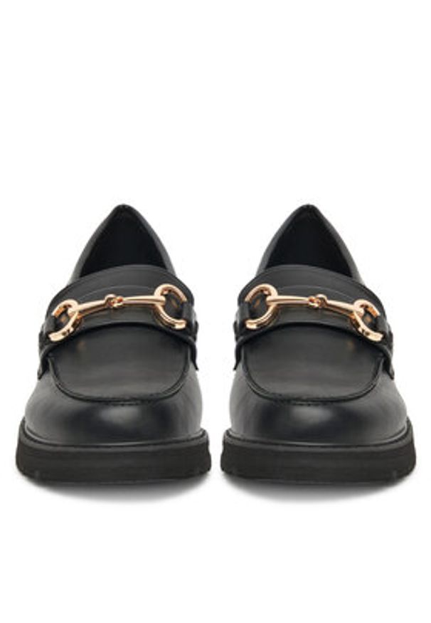 Jenny - JENNY Loafersy WYL3647-5 Czarny. Kolor: czarny. Materiał: materiał
