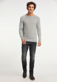 Mustang - MUSTANG EMIL C STRUCTURE MĘSKI LONGSLEEVE KOSZULKA 1010603 4140. Długość rękawa: długi rękaw