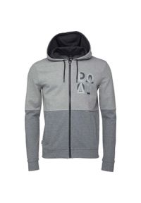 MEN'S HEALTH - Bluza męska Loap Ecodon z kapturem 3XL szaro-niebieska. Typ kołnierza: kaptur. Kolor: szary, czarny, niebieski, wielokolorowy #1