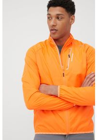 CMP kurtka męska kolor pomarańczowy przejściowa. Okazja: na co dzień. Kolor: pomarańczowy. Materiał: materiał. Długość rękawa: raglanowy rękaw. Styl: casual