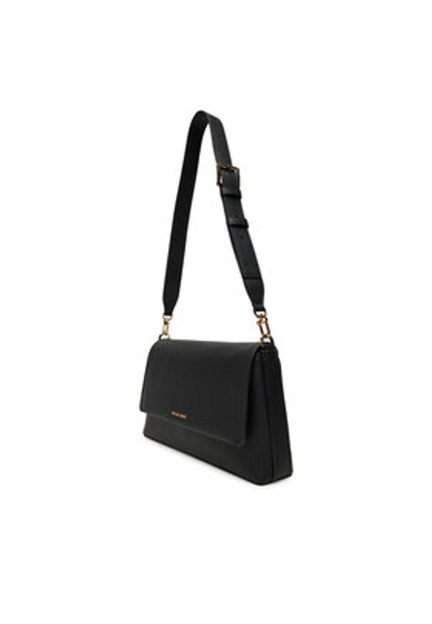 MICHAEL Michael Kors Torebka Nessa 30T5G8ZM3L Czarny. Kolor: czarny. Materiał: skórzane