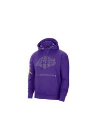 Bluza sportowa męska Nike Nba Los Angeles Lakers. Typ kołnierza: kaptur. Kolor: wielokolorowy. Sport: koszykówka #1