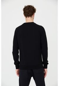 Balmain - BALMAIN Czarna męska bluza Printed Sweatshirt, Rozmiar S. Kolor: czarny #4