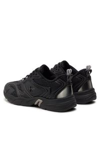 Calvin Klein Jeans Sneakersy Retro Tennis Low Mix Ml Met YM0YM00931 Czarny. Kolor: czarny. Materiał: materiał #5