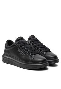 Karl Lagerfeld - KARL LAGERFELD Sneakersy KL52584 Czarny. Kolor: czarny. Materiał: skóra #5