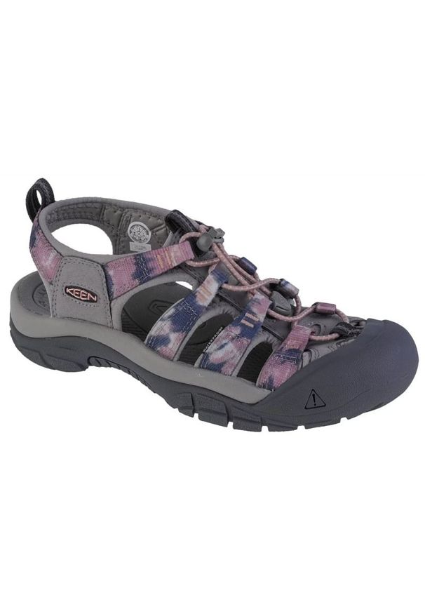 keen - Sandały Keen Newport H2 W 1027355 szare. Okazja: na co dzień. Kolor: szary. Materiał: materiał, guma. Styl: casual