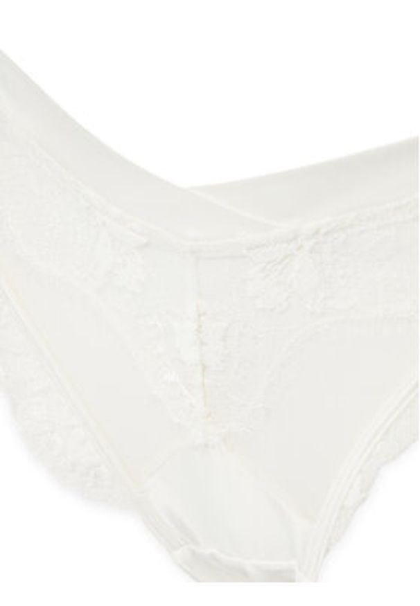 Hunkemöller Figi brazylijskie Tiah 302393 Biały. Kolor: biały. Materiał: syntetyk