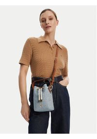 TOMMY HILFIGER - Tommy Hilfiger Torebka Th Premium Beach Le Bucket AW0AW17215 Niebieski. Kolor: niebieski #5