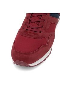 Lanetti Sneakersy MP07-01409-11 Czerwony. Kolor: czerwony. Materiał: skóra