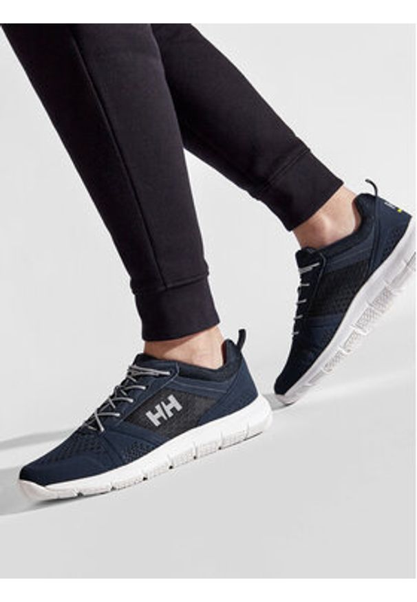 Helly Hansen Sneakersy Skagen F-1 Offshore 113-12.597 Granatowy. Kolor: niebieski. Materiał: materiał