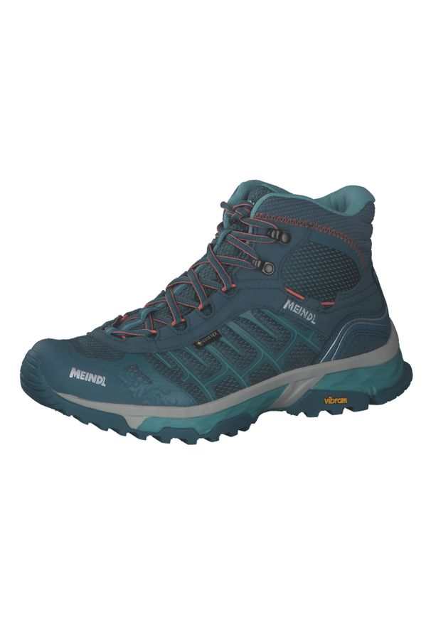 MEINDL - Buty turystyczne damskie Meindl Finale Lady Mid z membraną Gore -Tex. Kolor: niebieski. Styl: sportowy
