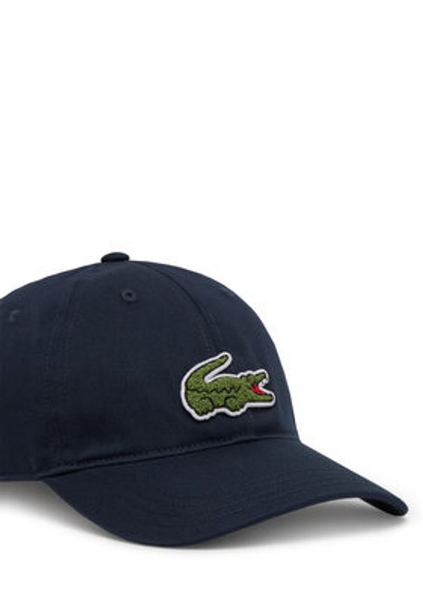 Lacoste Czapka z daszkiem RK3186 Granatowy. Kolor: niebieski. Materiał: materiał, bawełna