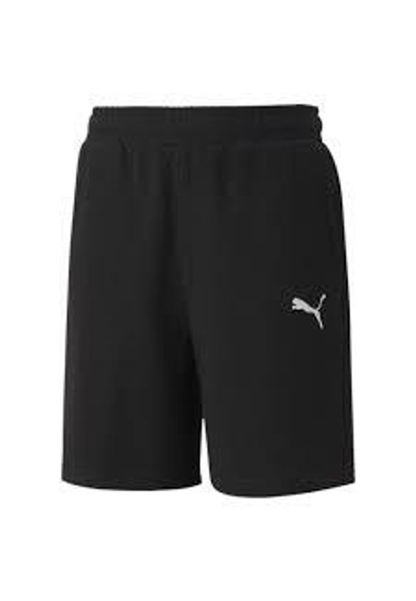 Spodenki męskie Puma teamGOAL 23 Casuals Shorts czarne. Kolor: czarny. Materiał: poliester, bawełna. Sport: fitness