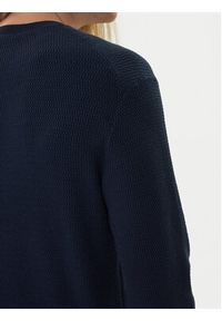 Calvin Klein Sweter LV04LB327G Granatowy Regular Fit. Kolor: niebieski. Materiał: bawełna #4