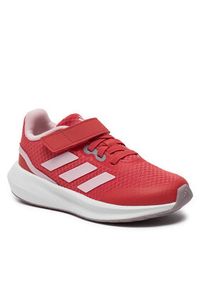 Adidas - adidas Sneakersy RunFalcon 3.0 Elastic Lace Top Strap ID0599 Czerwony. Kolor: czerwony. Sport: bieganie #6