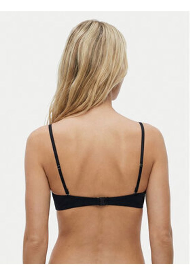 Wonderbra Biustonosz z fiszbiną WB009243 Czarny. Kolor: czarny. Materiał: syntetyk