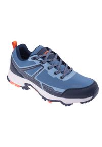 Hi-tec - Męskie Wodoodporne Buty Turystyczne Hiset. Kolor: turkusowy, niebieski, wielokolorowy, zielony. Sport: turystyka piesza #1