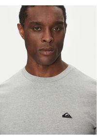 Quiksilver T-Shirt EQYZT07711 Szary Regular Fit. Kolor: szary. Materiał: bawełna #4