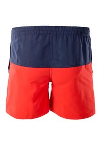 AquaWave - Szorty Kąpielowe Męskie Drakon. Kolor: niebieski, czerwony, wielokolorowy. Styl: sportowy