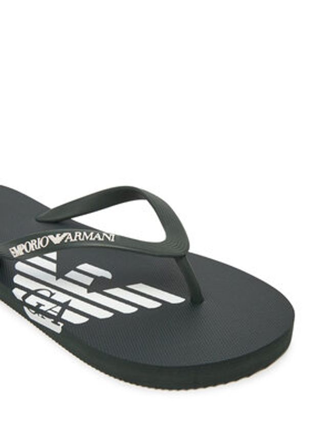 Emporio Armani Japonki XVQS08 XN746 U538 Kolorowy. Kolor: zielony. Wzór: kolorowy