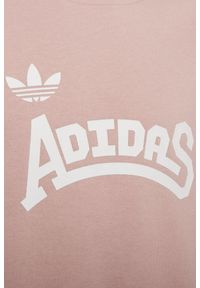 Bluza sportowa dla dzieci Adidas Crew. Kolor: różowy