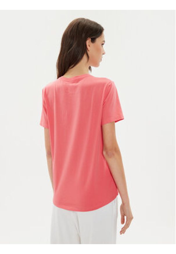 Nike T-Shirt DX7906 Różowy Regular Fit. Kolor: różowy. Materiał: bawełna