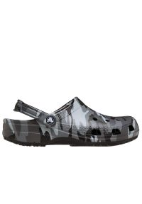 Klapki męskie Crocs Classic Camouflage Clog 211936-0DD - szare. Kolor: szary. Materiał: materiał. Sezon: lato #1