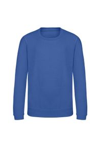 AWDIS - Zwykła Bluza Unisex Dla Dorosłych. Kolor: niebieski