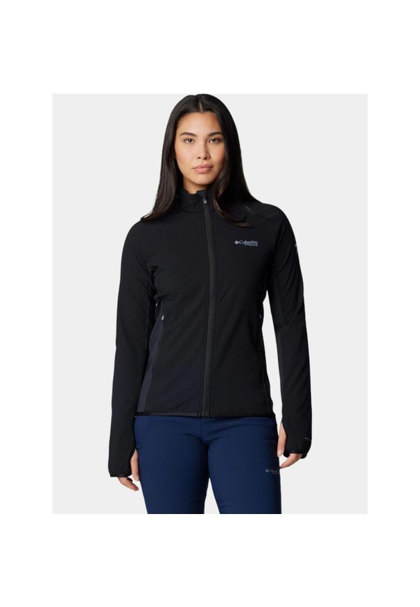 columbia - Bluza Polarowa Damska Columbia Spectre Ridge Tech II. Kolor: zielony. Materiał: polar. Sport: turystyka piesza
