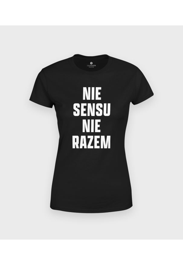 MegaKoszulki - Koszulka damska Sens. Materiał: bawełna