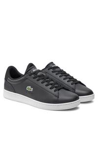 Lacoste Sneakersy 748SMA0011 Czarny. Kolor: czarny. Materiał: skóra