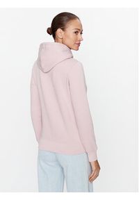 Champion Bluza Hooded Sweatshirt 116579 Różowy Regular Fit. Kolor: różowy. Materiał: syntetyk, bawełna