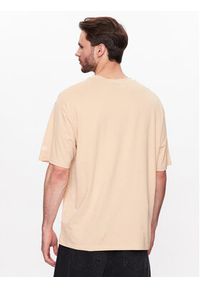 New Era T-Shirt Unisex New York Yankees Mlb League Essential 60332281 Beżowy Oversize. Kolor: beżowy. Materiał: bawełna #3