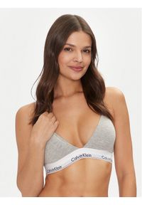 Calvin Klein Underwear Biustonosz braletka 000QF5650E Szary. Kolor: szary. Materiał: bawełna