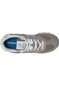 New Balance ML574EVG Sneakersy męskie. Okazja: na spacer, na co dzień, do pracy. Kolor: szary. Model: New Balance 574. Sport: turystyka piesza #4