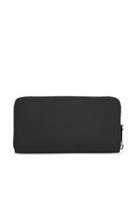 TOMMY HILFIGER - Tommy Hilfiger Duży Portfel Damski Poppy Th Large Za AW0AW15642 Czarny. Kolor: czarny. Materiał: materiał